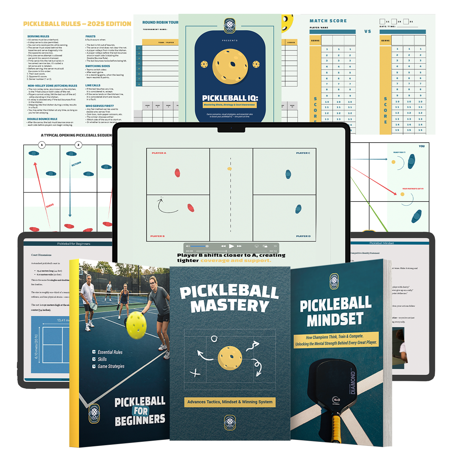 The Pickleball Playbook Series - Smart Tactics for Outsmarting Any Opponent