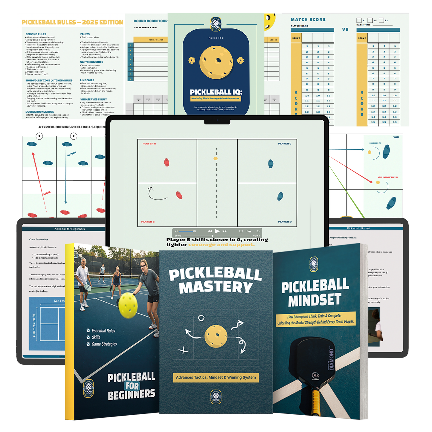 The Pickleball Playbook Series - Smart Tactics for Outsmarting Any Opponent
